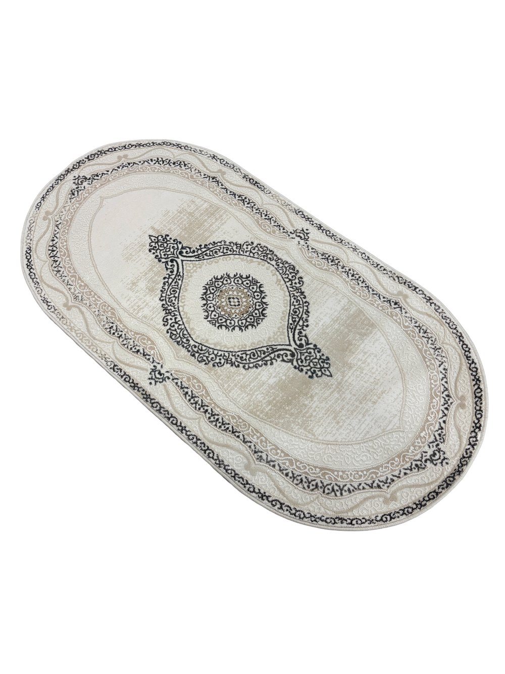 Ковер Siesta M034A Light Bone/Grey Овал