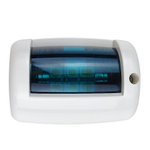 Навигационный огонь светодиодный зеленый, белый корпус, 59х42х43 мм (10269214)