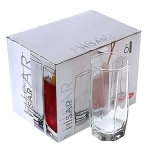 Набор стаканов для коктейля 6шт 225мл «Хисар» 42858B