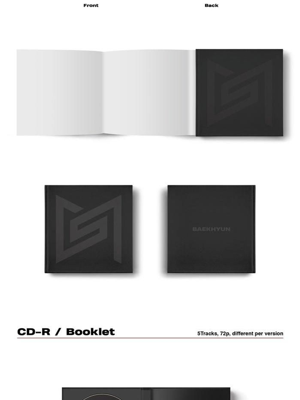 Альбом SuperM - SUPERM 1st Mini Album KR-RANDOM Version