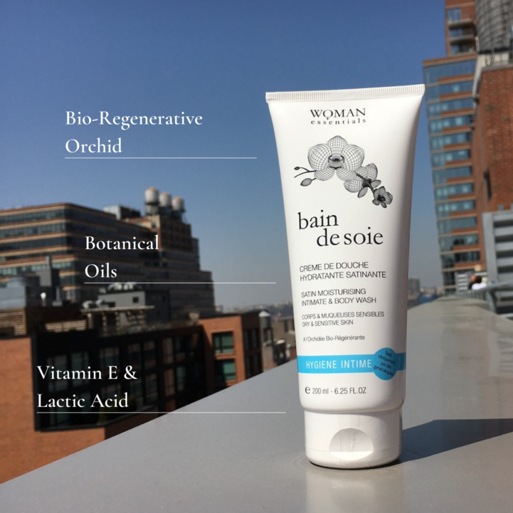 WE Bain de soie Satin Moisturising Gentle Wash 200 ml Увлажняющий гель для душа и интимной гигиены