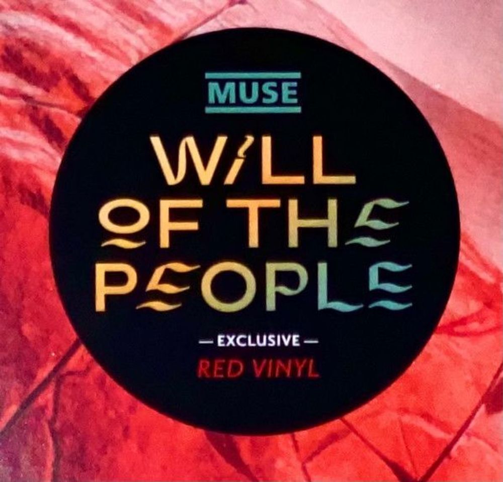 Muse - Will Of The People (LP, Exclusive, Red Vinyl). Новый альбом 2022