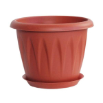 Кашпо АЛИЦИЯ с поддоном D200мм 2,6л, М3067