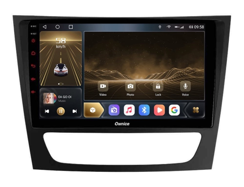 Штатная магнитола OWNICE OL-9149-N для Mercedes E (W211) 2002-2009 на Android 12.0