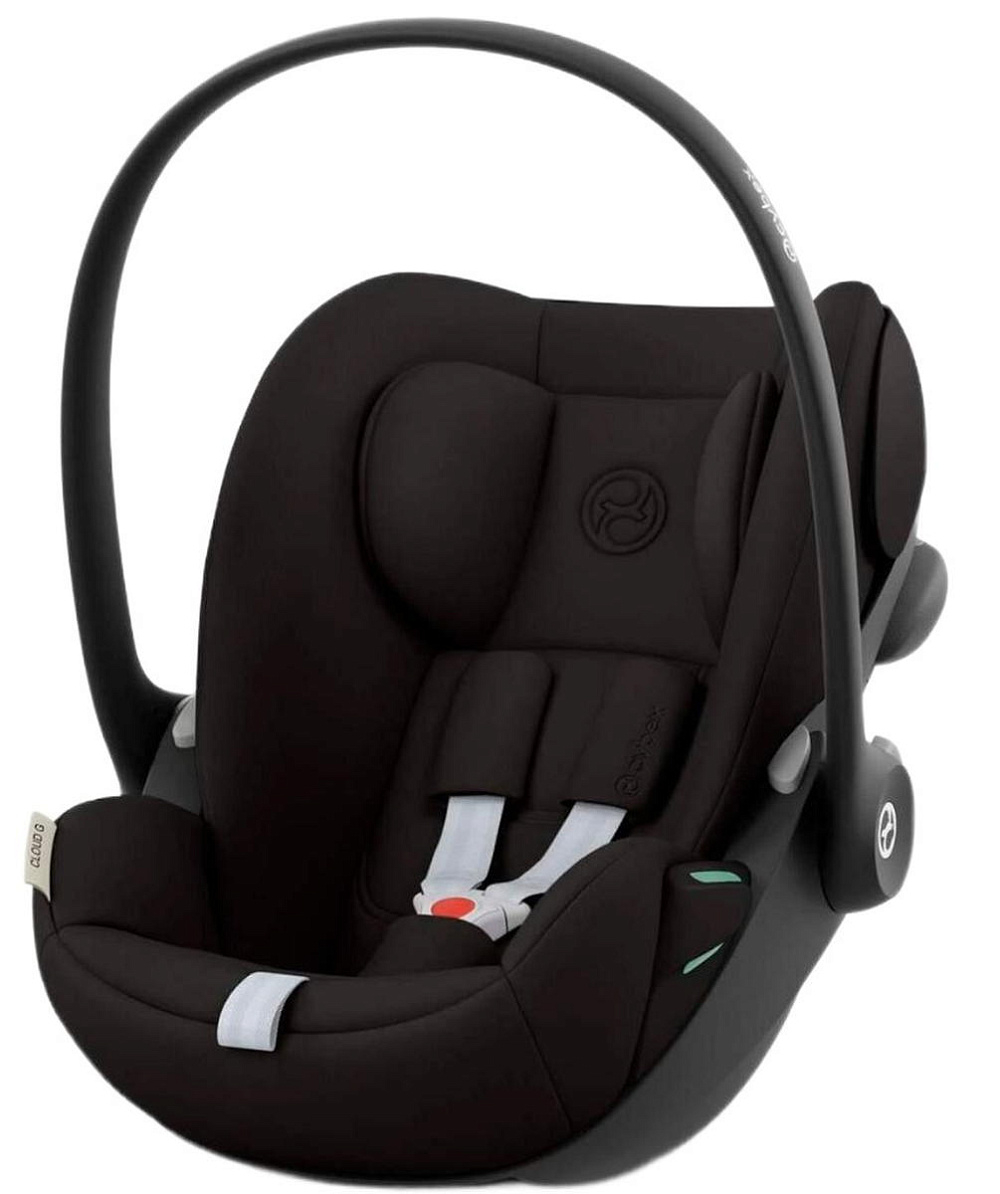 Коляска Cybex Priam IV Rosegold complete и автокресло Cloud G i-Size Magic Black 3 в 1 Peach Pink