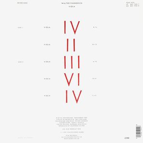 Walter Fahndrich / Viola (LP)