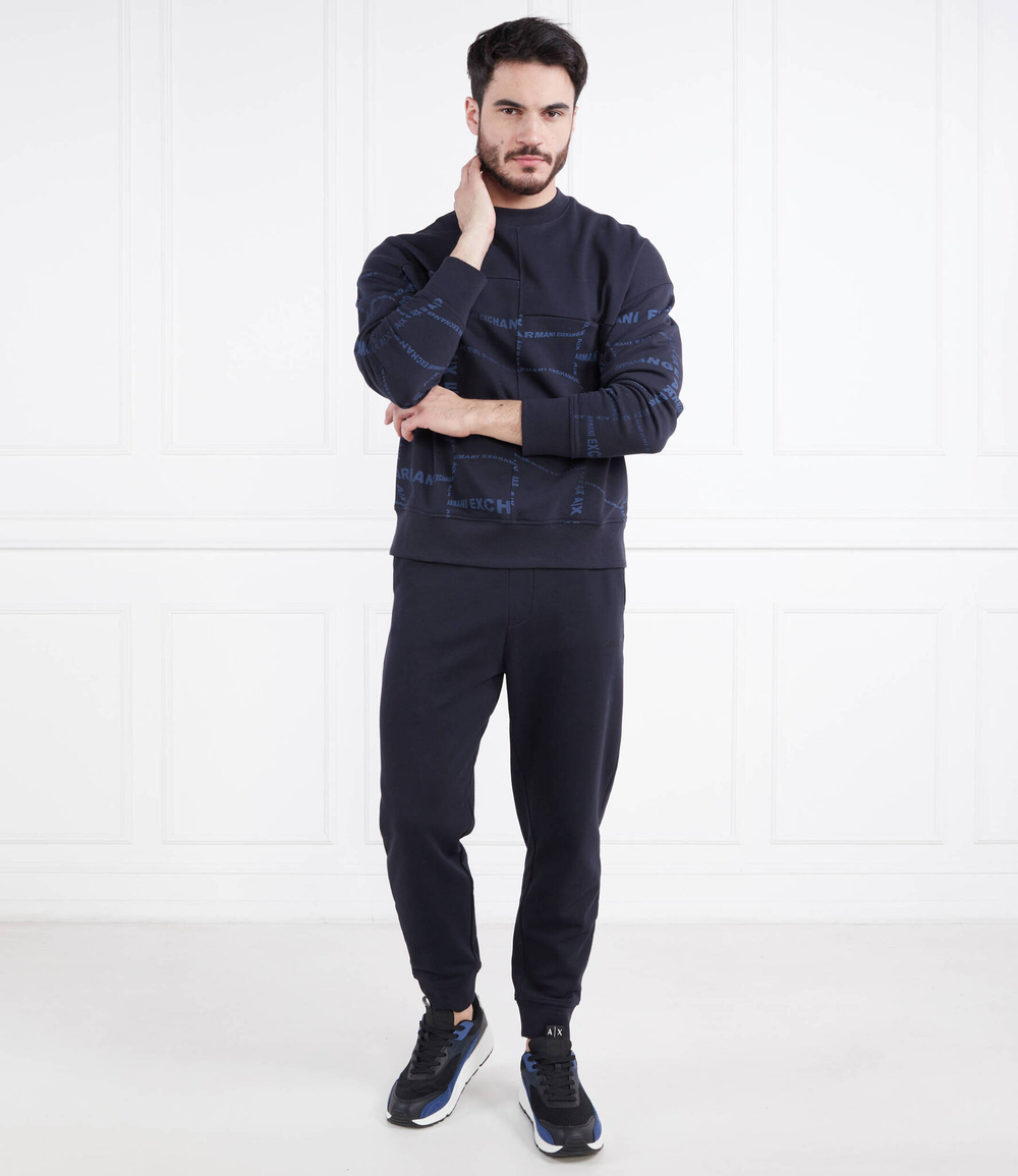 Худи Armani Exchange - темно-синий(3RZMFA ZJXAZ)