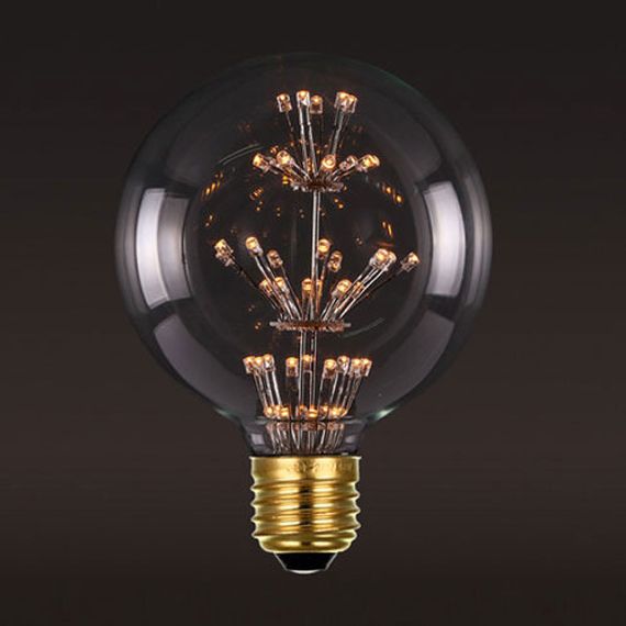 Лампа светодиодная филаментная E27 3W прозрачная G8047LED