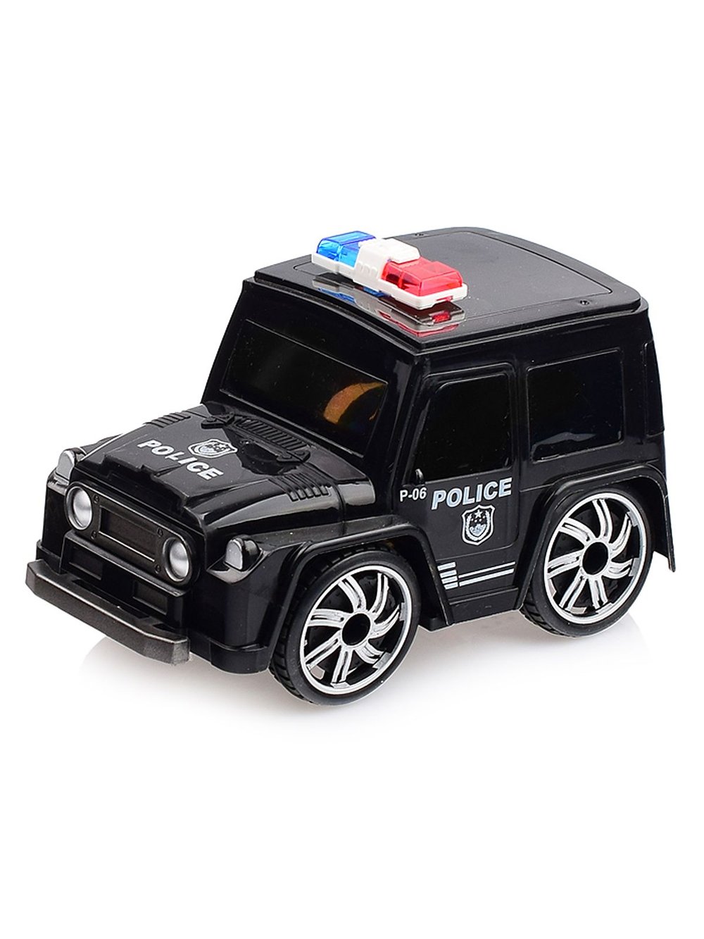 Игрушка Машина Полиция, цвет черный (12025-6)
