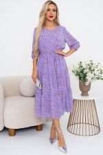 Платье Хелена (сирень) Р11-2075/2 Nikol (Акция)