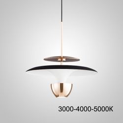 Подвесной Светильник Bertil Brass Трехцветный Свет By Imperiumloft