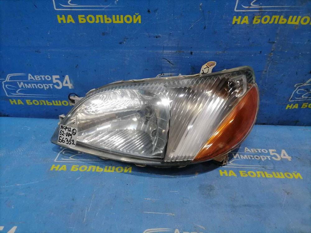 Фара передняя левая TOYOTA PLATZ 1999-2002