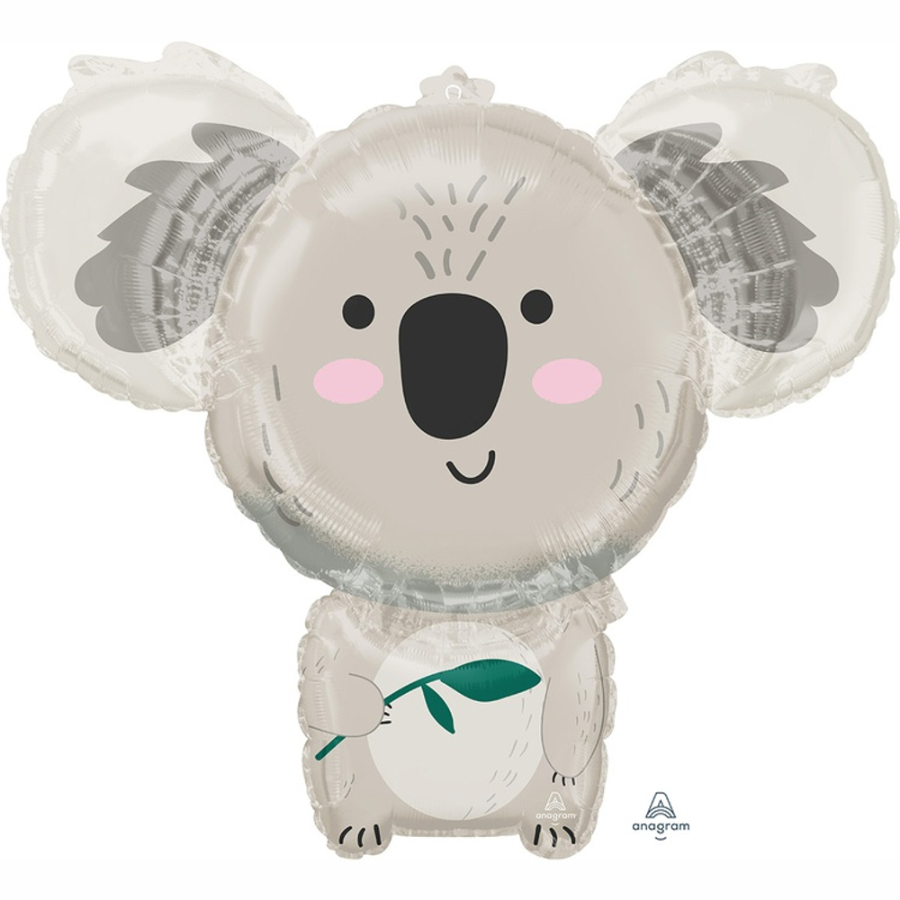 Шар Фольгированный Коала (Зеленый)
