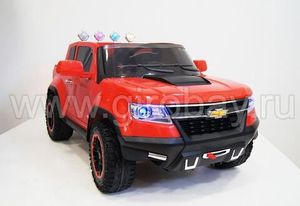 Детский электромобиль River Toys Chevrolet X111XX красный