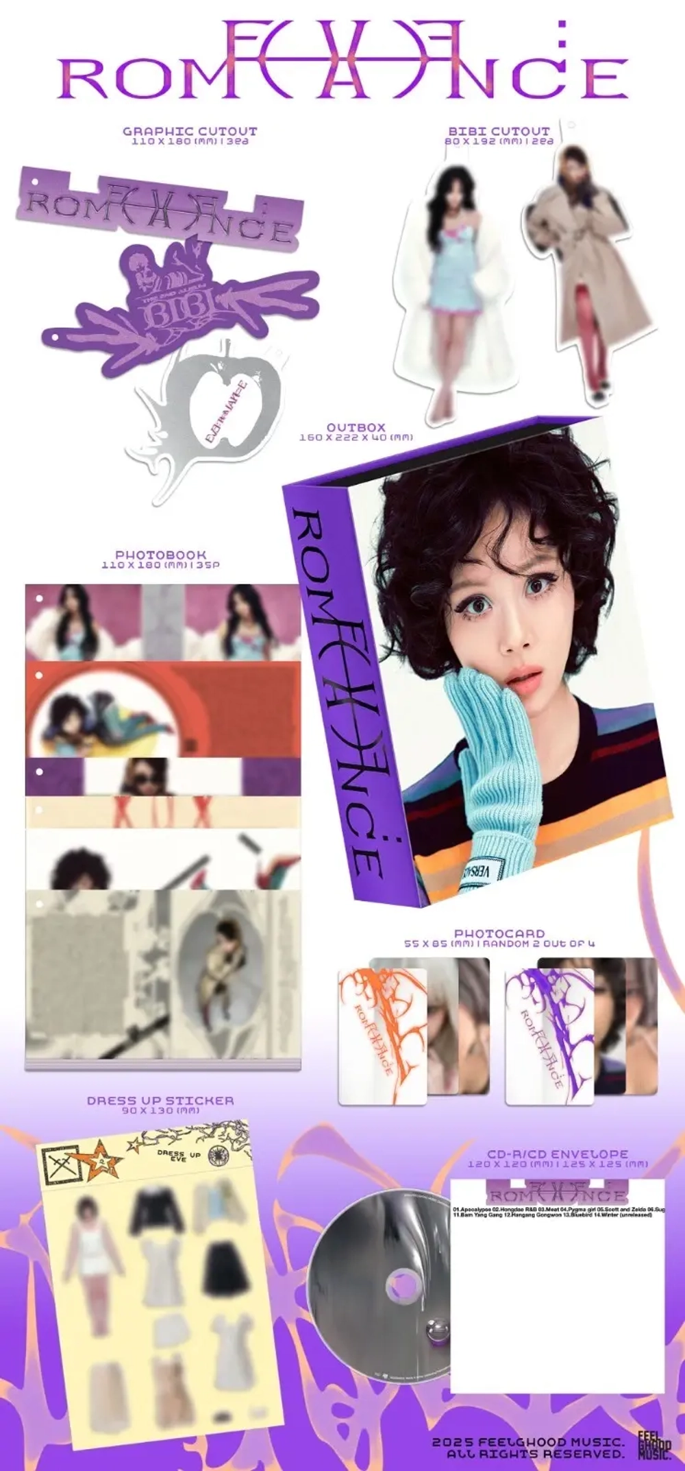 Альбом BIBI - Eve : Romance (Eve-1 ver.)