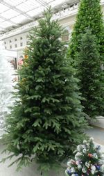 Елка с гирляндой «Эльга» (Литая хвоя) 250 см / 2,5 м