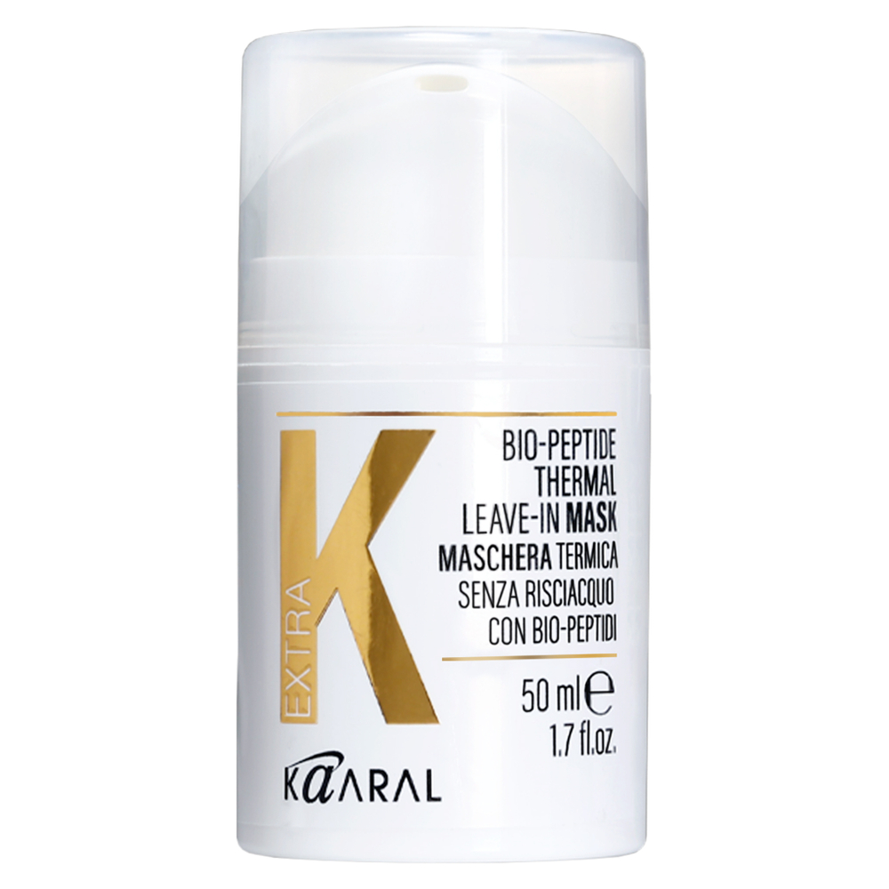Термомаска с био-пептидами KAARAL Extra K Bio-Peptide Thermal Leave-In Mask несмываемая для волос - 50 мл.