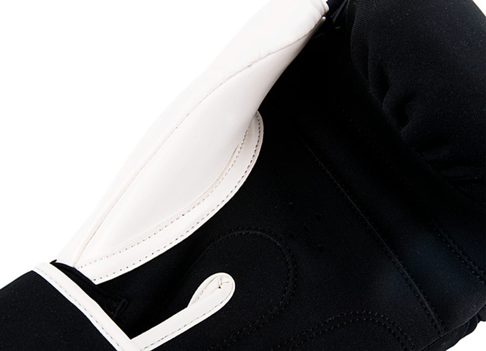 UFC Перчатки для бокса и ММА черные/белые - L