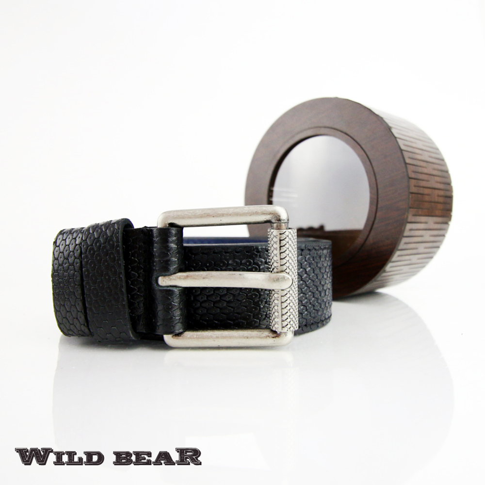 Ремень WILD BEAR RM-009f Black Premium