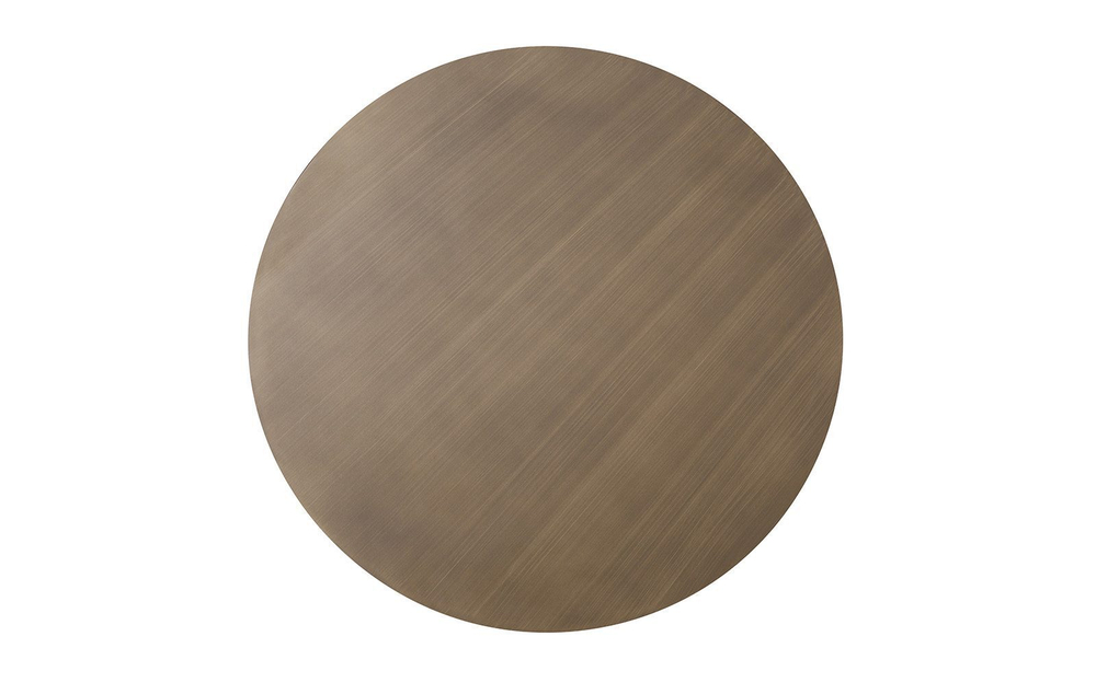 Стол журнальный CT6105-3I (D45) матовая бронза/металл