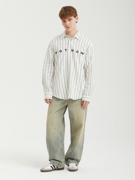 Мужская Рубашка Not Now