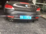 Карбоновый диффузор на BMW Z4 E89 БМВ Задний бампер