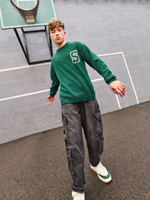 Джемпер для мальчика Next E27-907, Зеленый