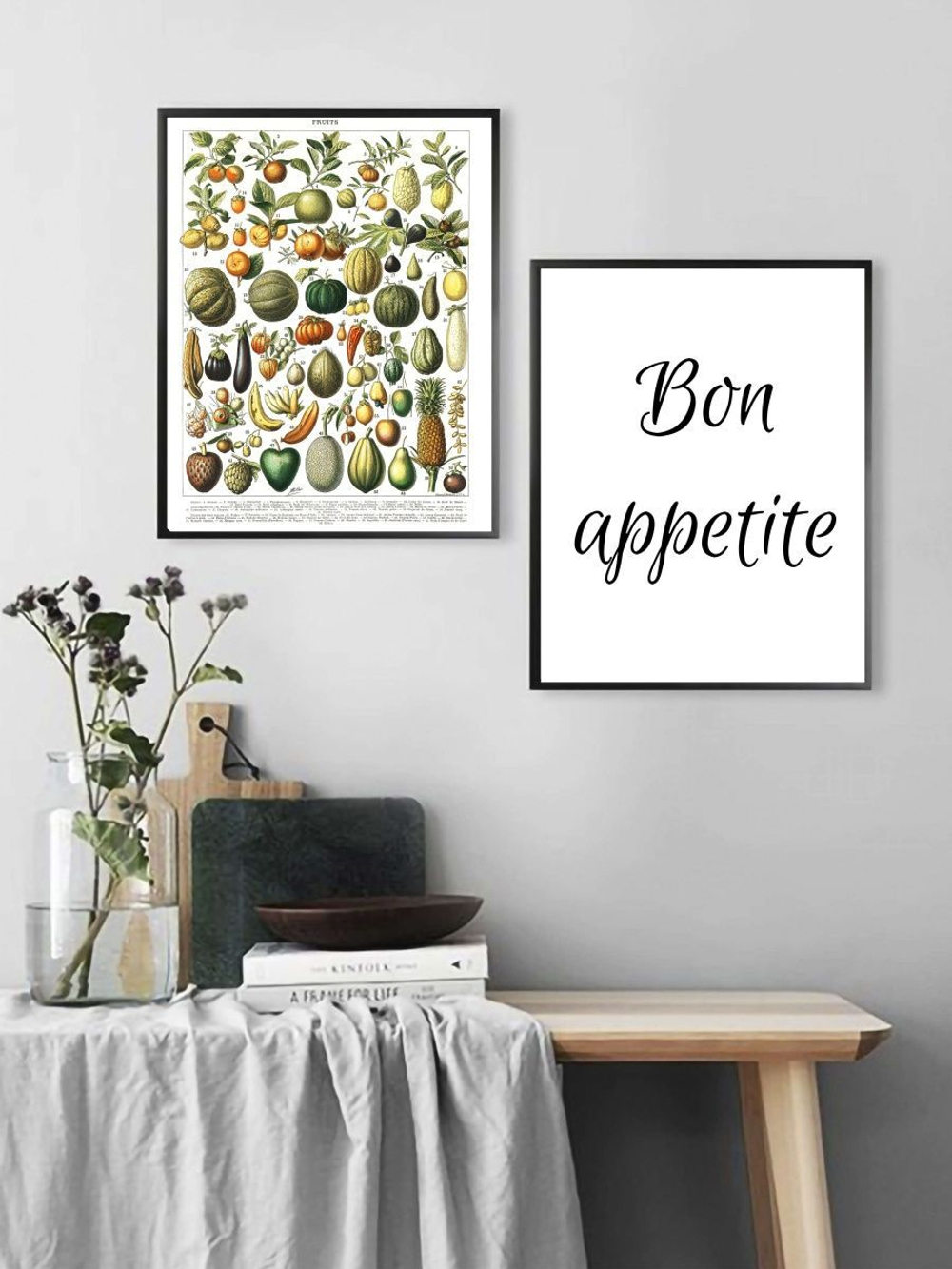 Набор постеров 40х50 овощи 2 шт арт 157051373 ТТН  246259051