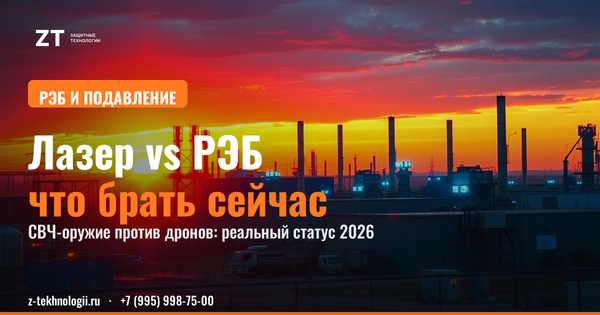 СВЧ-пушка против роя дронов: доступна ли объекту СВЧ-пушка против роя дронов: доступна ли объекту