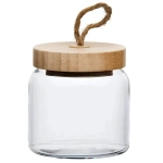 Банка для продуктов стеклянная 575мл «Вуди» 43573B