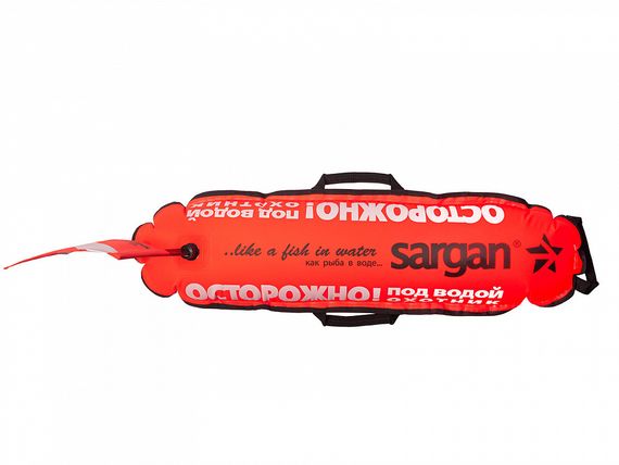 Буй Sargan Гладыш маркерно-трансп. с грузовым карманом оранжевый
