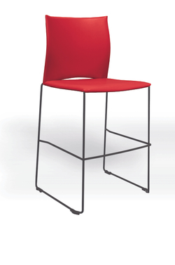 Web стул на полозьях кухонный/барный