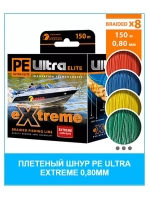 Плетеный шнур для рыбалки AQUA PE ULTRA EXTREME
