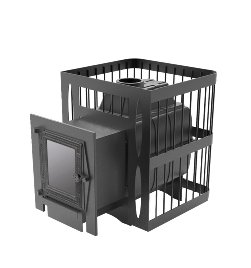 Банная печь Чугунка 16 Сетка C