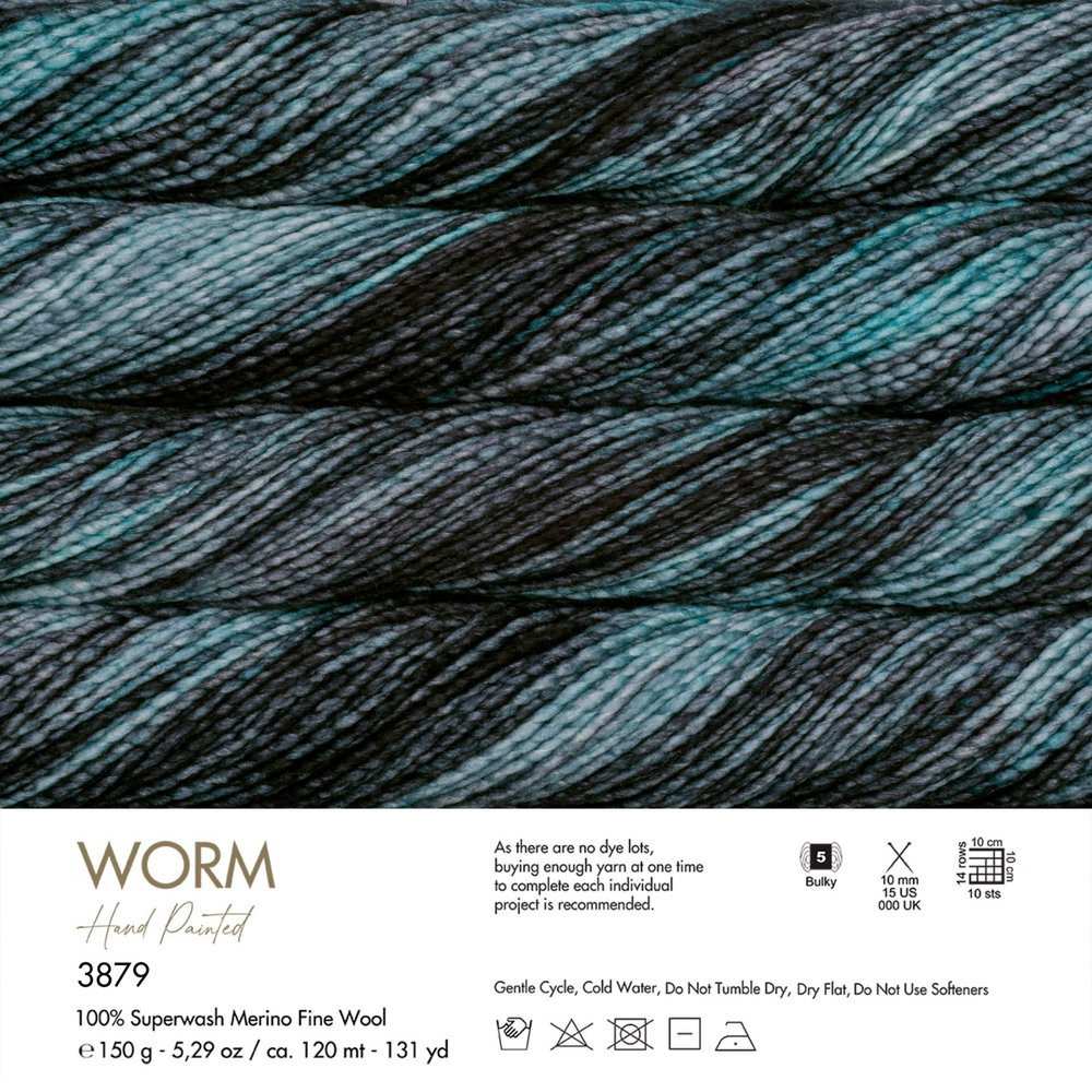 Пряжа Gazzal Worm (3879)