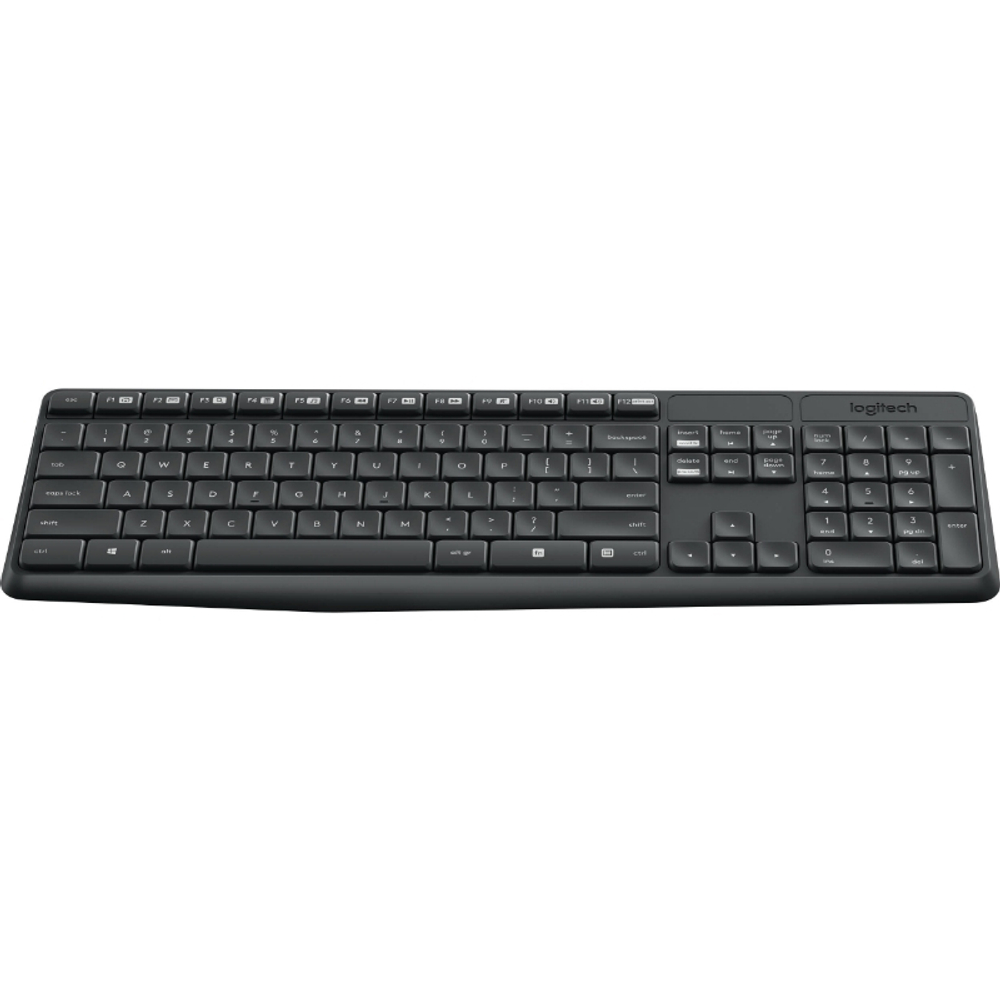 Комплект Logitech MK235 Wireless Desktop (клавиатура+мышь) USB, Black, 920-007948