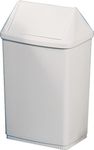 Контейнер для мусора с качающейся крышкой 55 л. ABS NOFER 14027.W белый