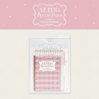 товары SHIN YE EUN - YE EUN'S SPECIAL PAGES 2025 SEASON'S GREETING