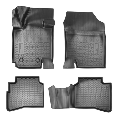 Ковры в салон Norplast/Unidec для JAC JS4 (2021-)Полиуретан,Черный, арт.NPA11-C38-200
