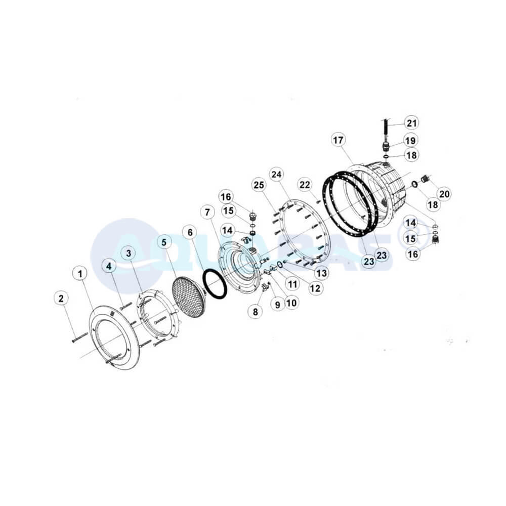 Резиновое уплотнение самоклеящееся прожектора IML В-039 (B-039-L23)