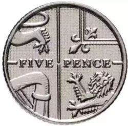 Разные монеты Великобритании