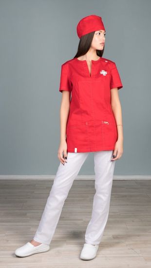 Блуза женская Z16-1634 (сатори 0/красный 763)