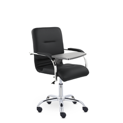Кресло Самба Люкс GTP СН soft S-0401 (черный) со столиком