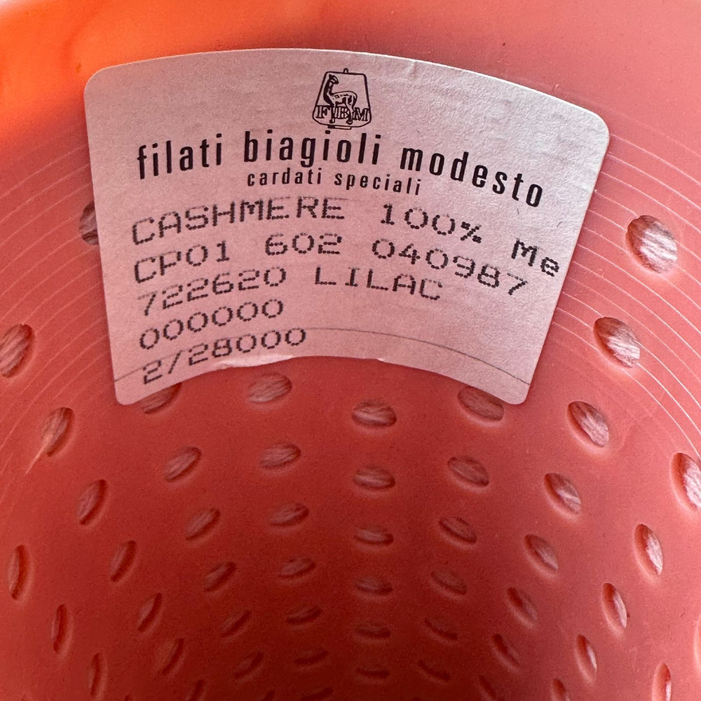 Biagioli Modesto; 100% Кашемир; 1400м/100гр; col.722620.Lilac; цвет: розовый светлый