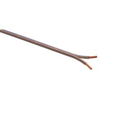 Акустический кабель ЭРА 2х0,35 мм2 прозрачный, 100м