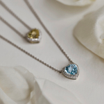 Подвеска с Турмалином Параиба и Бриллиантами, P0015-31/2