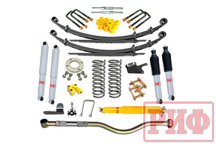 Лифт-комплект газовый УАЗ Патриот лифт 50 мм жесткий РИФ