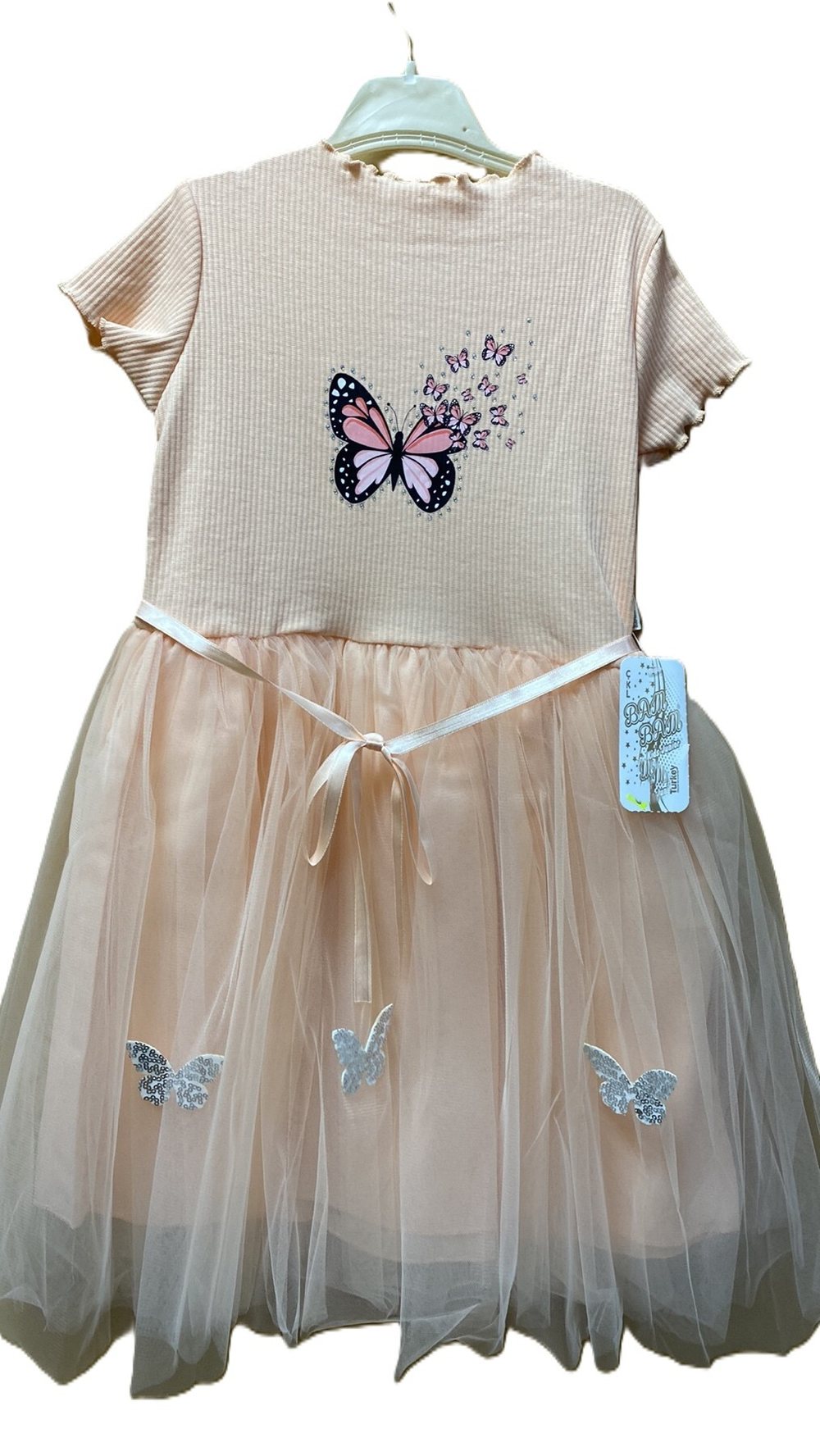 Платье турецкое нарядное на рост 116 см