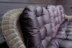 Комплект мебели из искусственного ротанга Family set КРОСС Мэдисон (2 дивана+2 кресла) с подушками на сидение и спинку