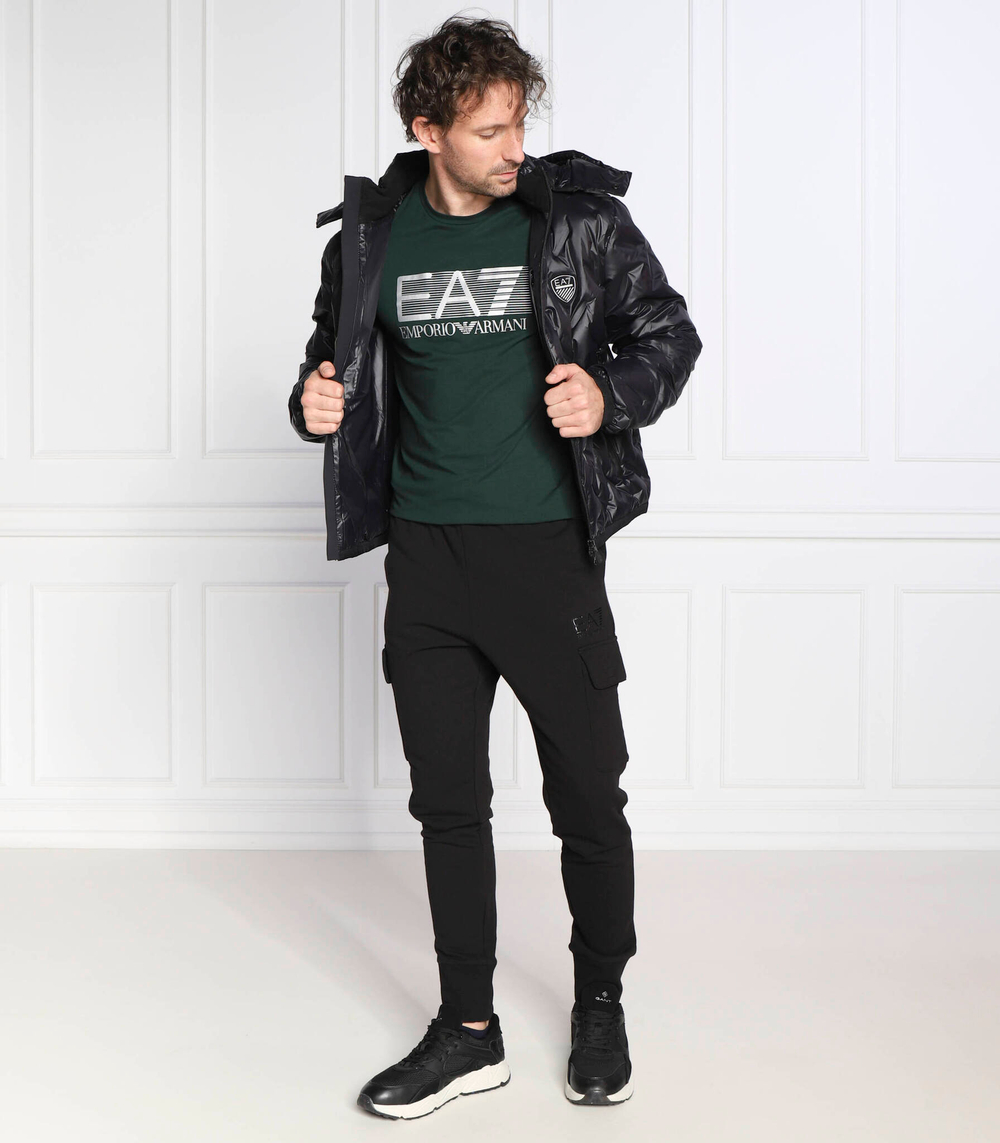 футболка EA7 - зеленый(6LPT62 PJ03Z)